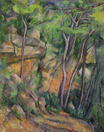 In the Park of Chateau Noir by Paul Cézanne